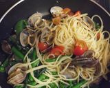 春野菜のボンゴレ作り方13写真