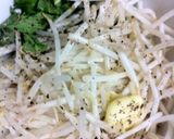 超簡単..丼で.5分..もやしバタソテ作り方4写真