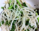 超簡単..丼で.5分..もやしバタソテ作り方5写真