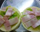 セロリ×ベーコンの塩麹カレー風味トースト作り方3写真