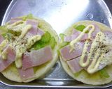 セロリ×ベーコンの塩麹カレー風味トースト作り方4写真