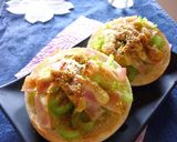 セロリ×ベーコンの塩麹カレー風味トースト作り方6写真