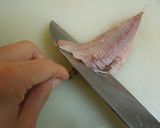 基本の三枚おろし（今回は鯵）作り方5写真