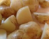 新じゃがと豚挽肉でトマトカレー炒め♬作り方2写真