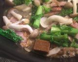 菜の花とベーコンのクリームパスタ作り方8写真