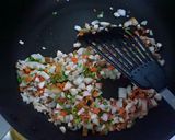 大葉にんにく醤油でツナチャーハン作り方3写真