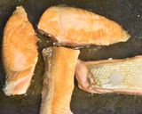 鮭と春キャベツのコクうま味噌バター作り方3写真