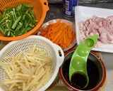 我が家のチンジャオロース作り方1写真