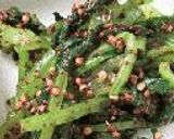 青菜のエゴマ和え作り方5写真