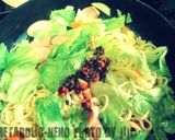 ウインナーとガラスープでお手軽塩焼きそば作り方4写真