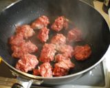 おかずになる～牛ねぎ～すき焼き味作り方2写真
