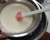 簡単うまうま♪黒蜜きなこ豆乳プリン作り方7写真