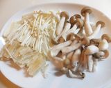 ◆きのことイカの塩辛の混ぜご飯◆作り方1写真