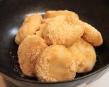 醤油をプラス★美味♪だんご粉で月見団子作り方10写真