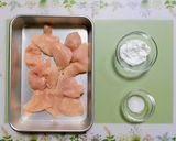 時短簡単！鶏肉とさつまいもの塩レモン炒め作り方1写真