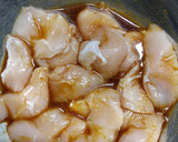 鶏ささみ肉のカレー風味炒め作り方2写真