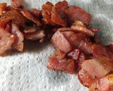 オイル少なめカリカリベーコンドレッシング作り方2写真