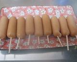 HMで簡単美味しい☆ミニアメリカンドック作り方1写真