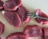 豚ヒレ☆タンドリー(カレー味の豚ヒレ)作り方1写真