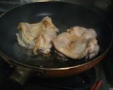 鶏もも肉のいよかん煮作り方3写真