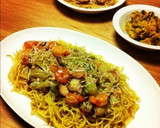 エビとタコのあんかけ焼きそば作り方8写真