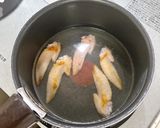 手羽はし（先っぽ）と白きくらげの卵スープ作り方4写真