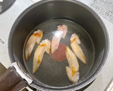 手羽はし（先っぽ）と白きくらげの卵スープ作り方4写真
