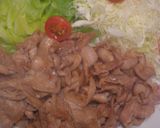 豚ばら肉の生姜焼き・春きゃべつ2種添え作り方10写真