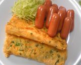 朝食に、ポークウインナー作り方4写真