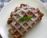 ココア風味のアメリカンワッフル作り方4写真