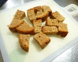 捨てないで！食パンの耳のキャラメリゼ★作り方1写真