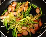 ウインナーのマヨ醤油パスタ作り方6写真