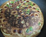 アスパラとウインナーのおかずホットケーキ作り方6写真