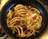 じゅわっ、宮城県の油麩丼～親子風～作り方1写真
