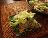 旬のレタスでシャキシャキ炒飯作り方7写真