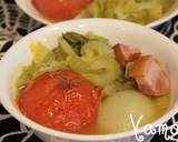 野菜丸ごとキャベツスープ作り方7写真