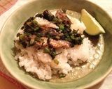 【約500kcal】オイルサーディン丼作り方4写真
