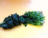 ほうれん草と鮭のおひたし作り方1写真