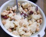サラダに!まめ+ポテトの、ポッカレモン味作り方2写真