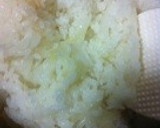 炊飯器調理＊新たまねぎの炊き込みごはん作り方4写真