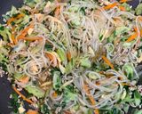 野菜たっぷり　麻婆春雨作り方4写真