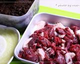 珍味！熊肉の味噌煮込み～覚書～作り方1写真
