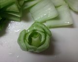 一瞬で可愛く♪小松菜のお花で華やかに~作り方3写真