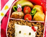 ＊キャラ弁＊　簡単キティちゃん♡作り方5写真
