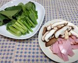 小松菜ともやしの中華炒め作り方2写真
