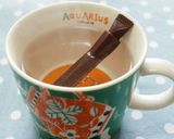 * デコ ❤ チョコレートの葉っぱ♪作り方2写真