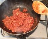 ヘルシー鶏挽肉ミートソース作り方3写真