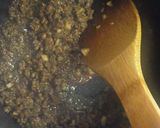 揚げ茄子と辛肉みそのトマトパスタ作り方5写真