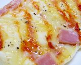 ＊ルクエdeHM塩麹ピザ蒸しパン＊作り方6写真