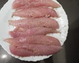 ホットトマトソースで！クリスピーチキン♪作り方1写真